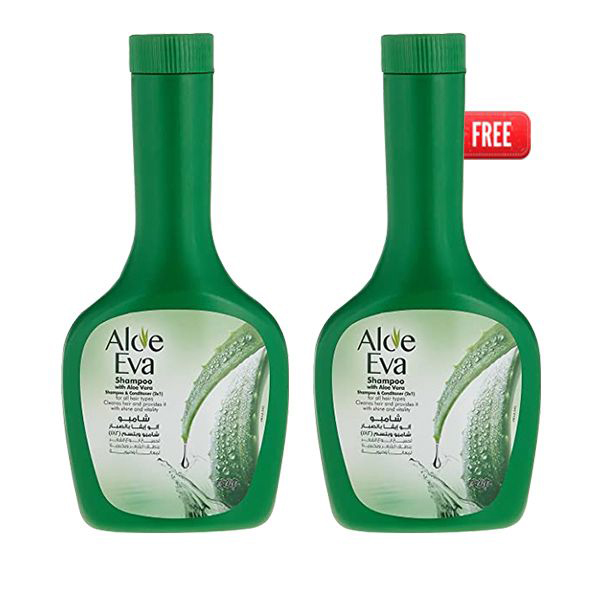 Eva Hair Shampoo 340 Ml And Conditioner 340 MlWith Aloe Vera